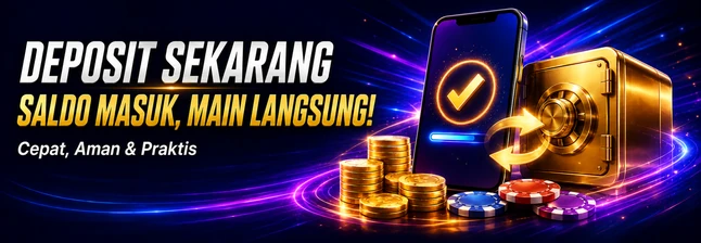 Deposit online dengan saldo masuk cepat